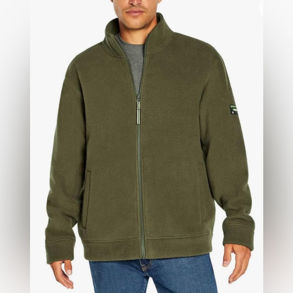 Orvis Men’s zip heavyweight fleece jacket - Picture 1 of 6